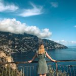 Aussicht auf die Amalfiküste in Italien