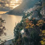 Blick auf Positano, Amalfiküste, Italien