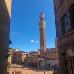 Piazza del Campo in Siena, Toskana, Italien