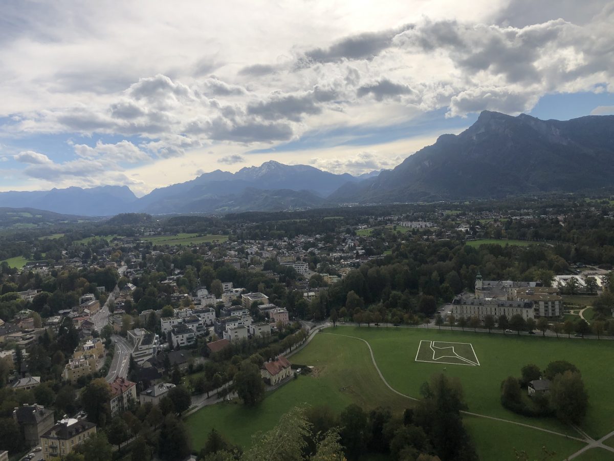 Ausblick von der Festung Hohensalzburg Italien-Roadtrip: Route, Highlights & Tipps