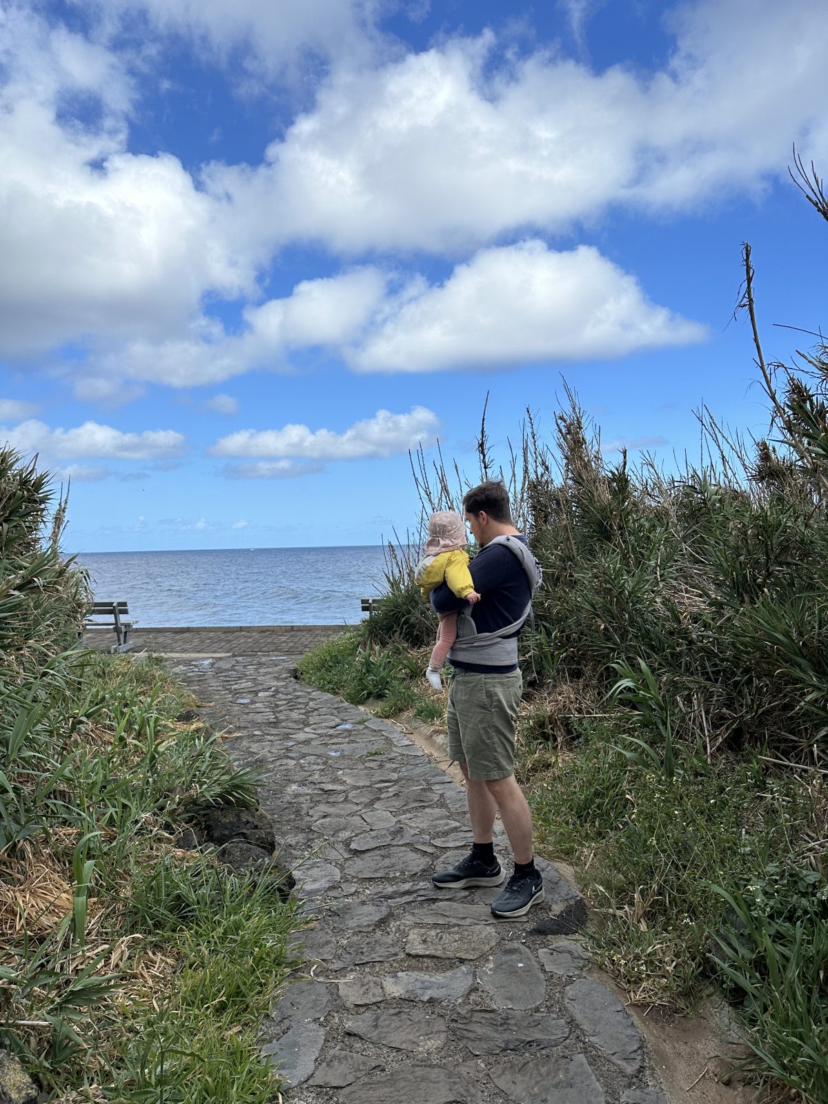 Blick auf das Meer in Achadas da Cruz, Madeira