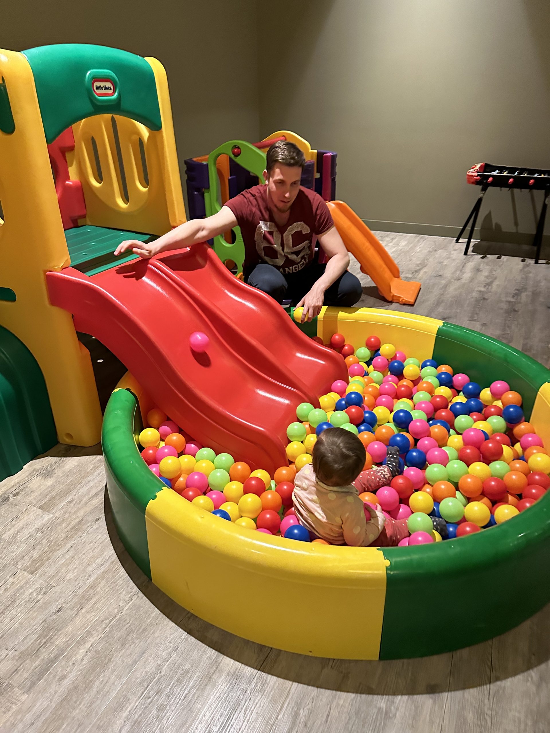 Spielzimmer im Hotel Saccharum auf Madeira