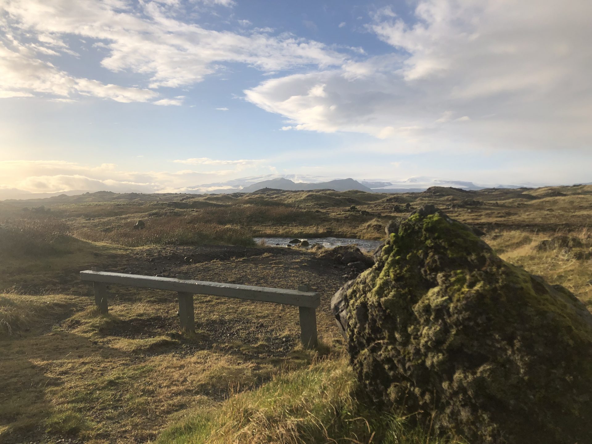 Landschaft bei einem Stopp während des Island-Roadtrips