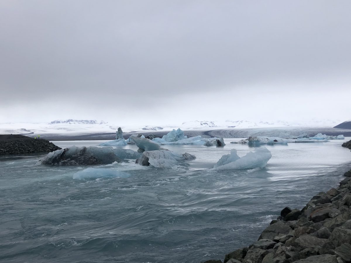 Gletscherlagune Jökulsarlon, Island