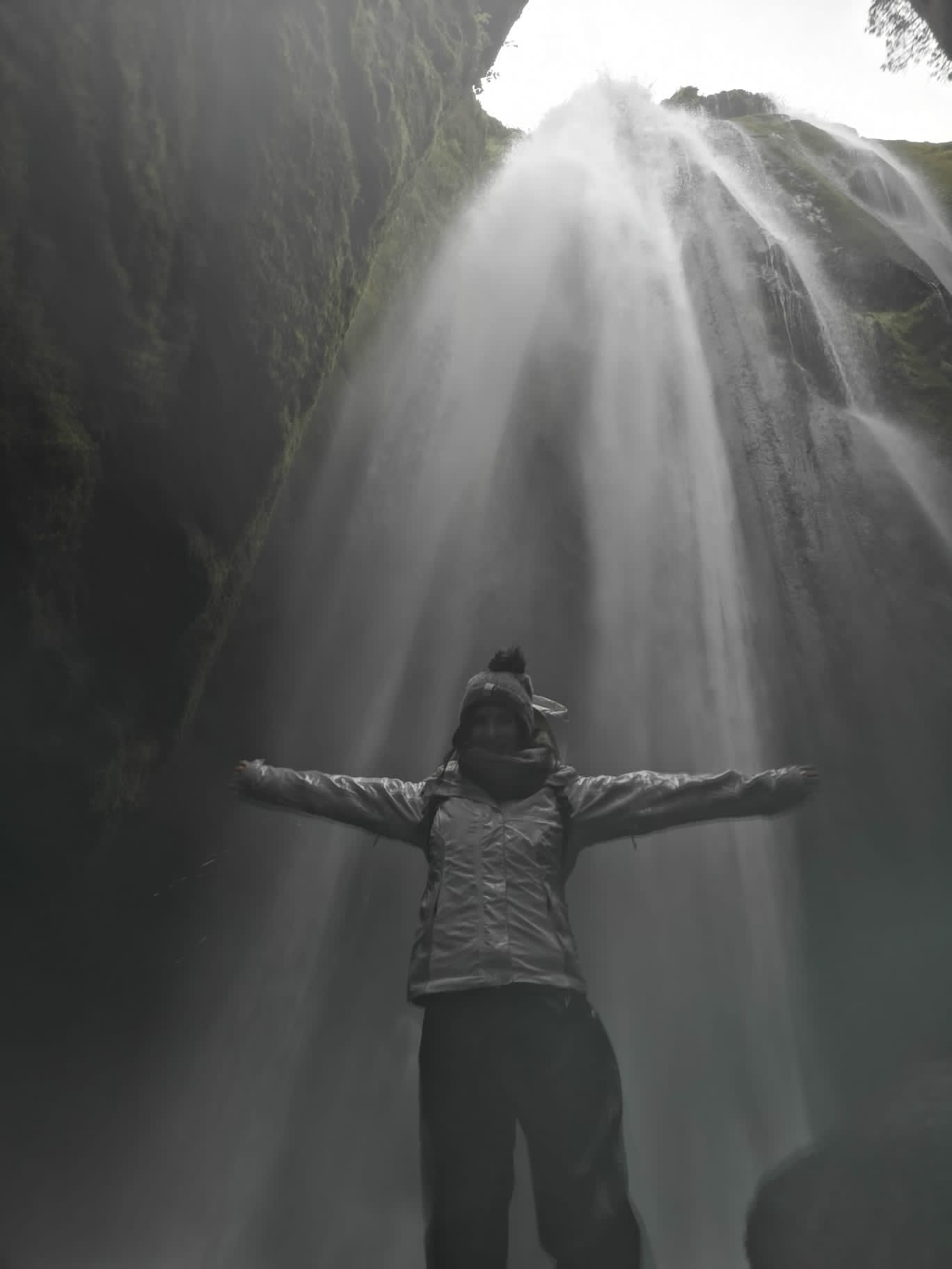 Gljúfrabúi Wasserfall, Island