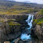 Fossá Wasserfall Island