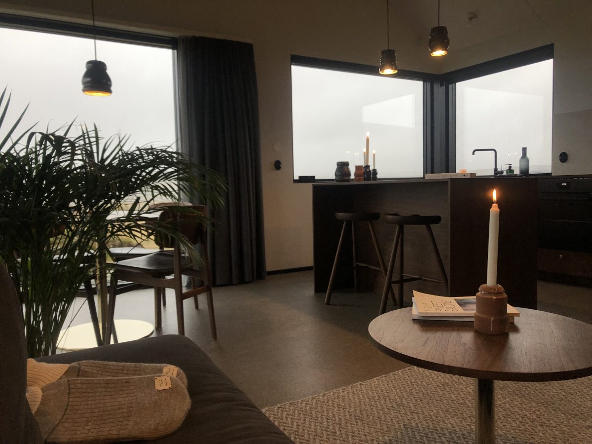 Ferienhaus Svartaborg in Island