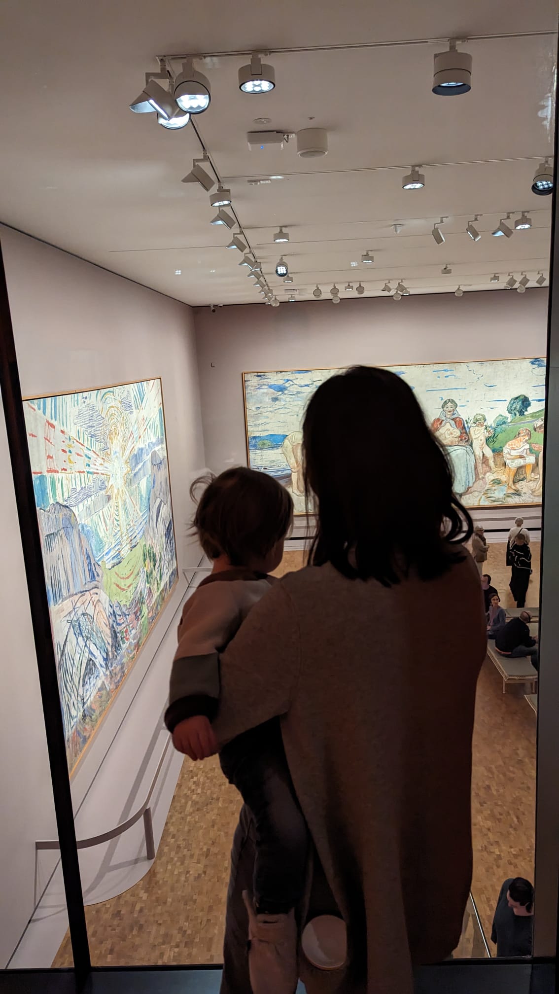Im Munch Museum ist u. a. "Der Schrei" von Edvard Munch ausgestellt (nicht im Bild zu sehen ;) ) Mini Norwegen-Roadtrip für Familien