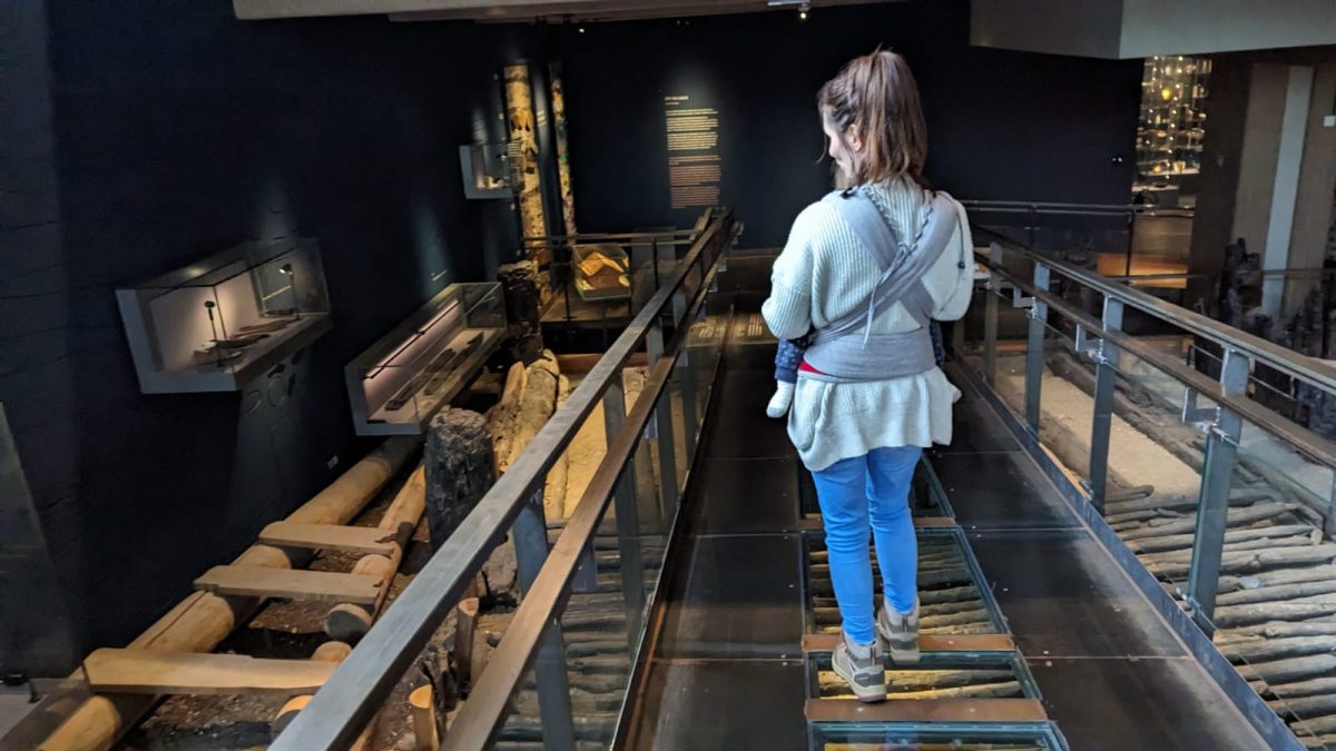 Wir flüchten ins Brygge Museum Mini Norwegen-Roadtrip für Familien