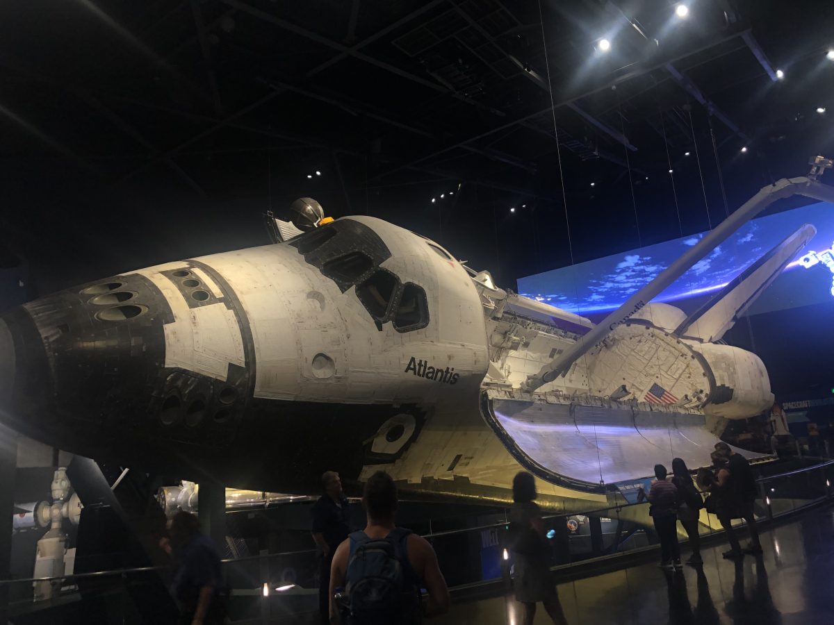 Auch das Spaceshuttle Atlantis siehst du 5 Ausflugsziele für Familien in Florida (Region Orlando)