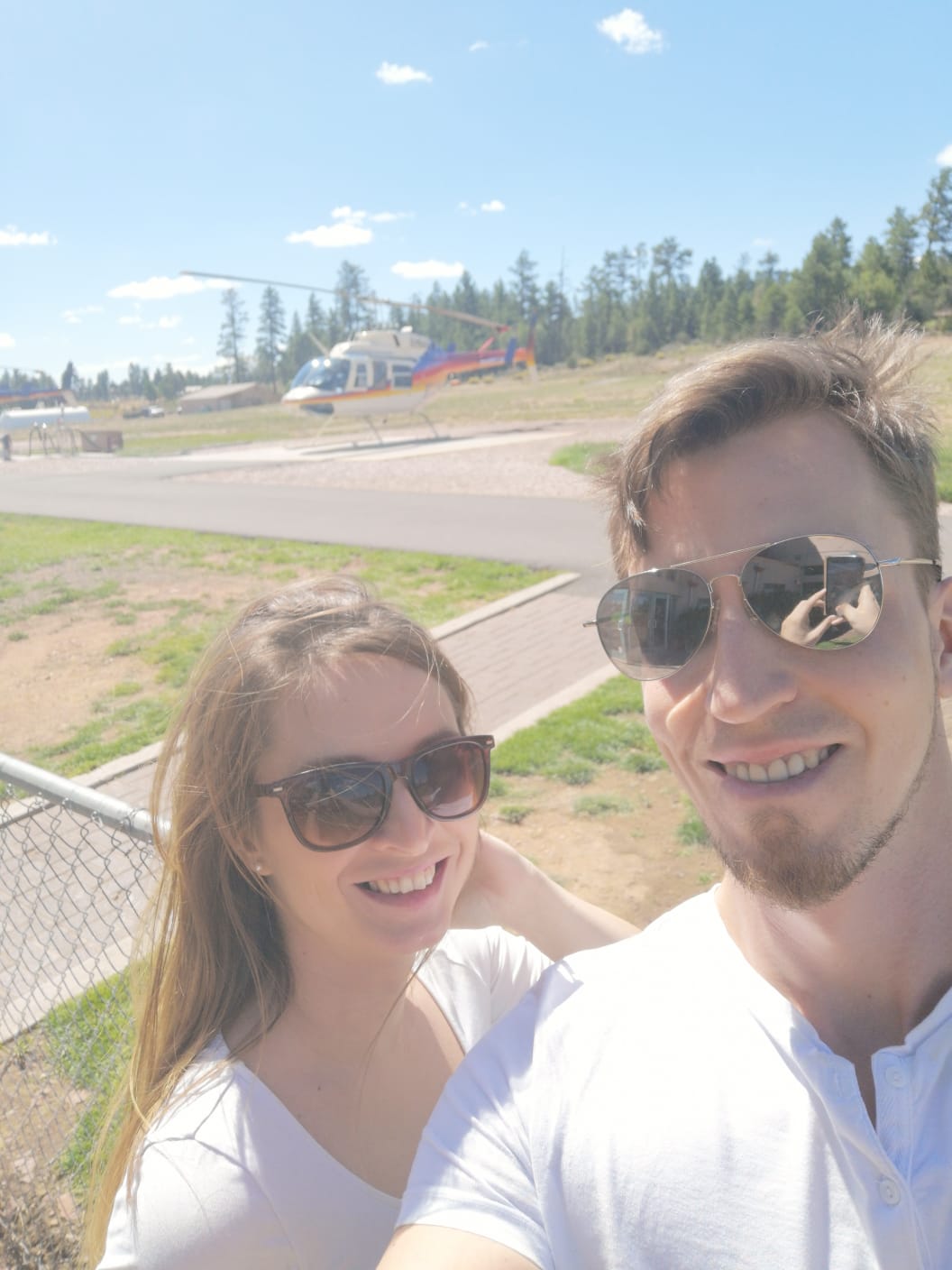 Roadtrip Westküste USA: Helikopter Tour über den Grand Canyon