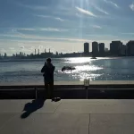 New York Urlaub für Familien: Aussicht von Roosevelt Island auf Manhattan