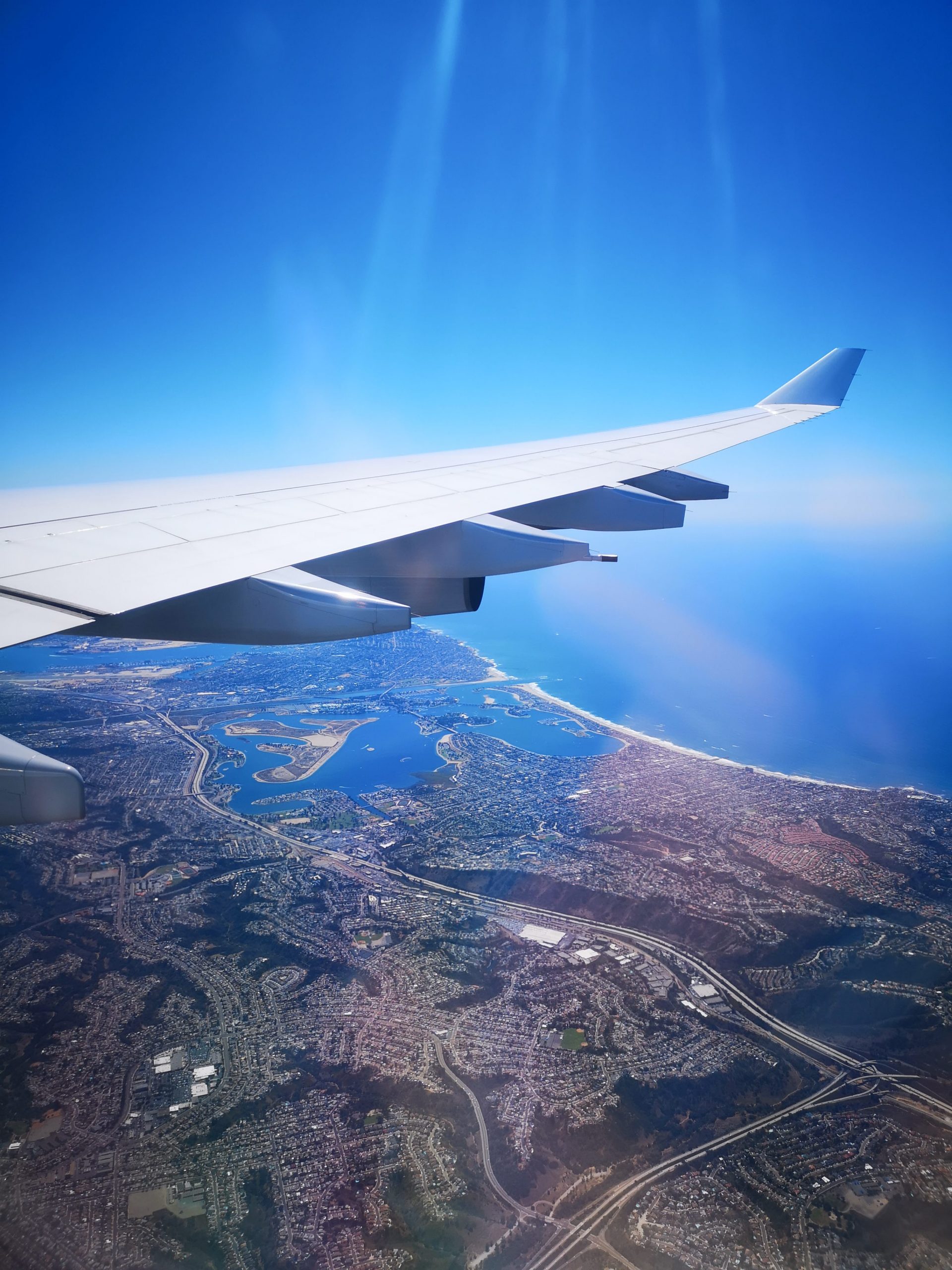 Westküste USA Roadtrip: Anflug auf San Diego