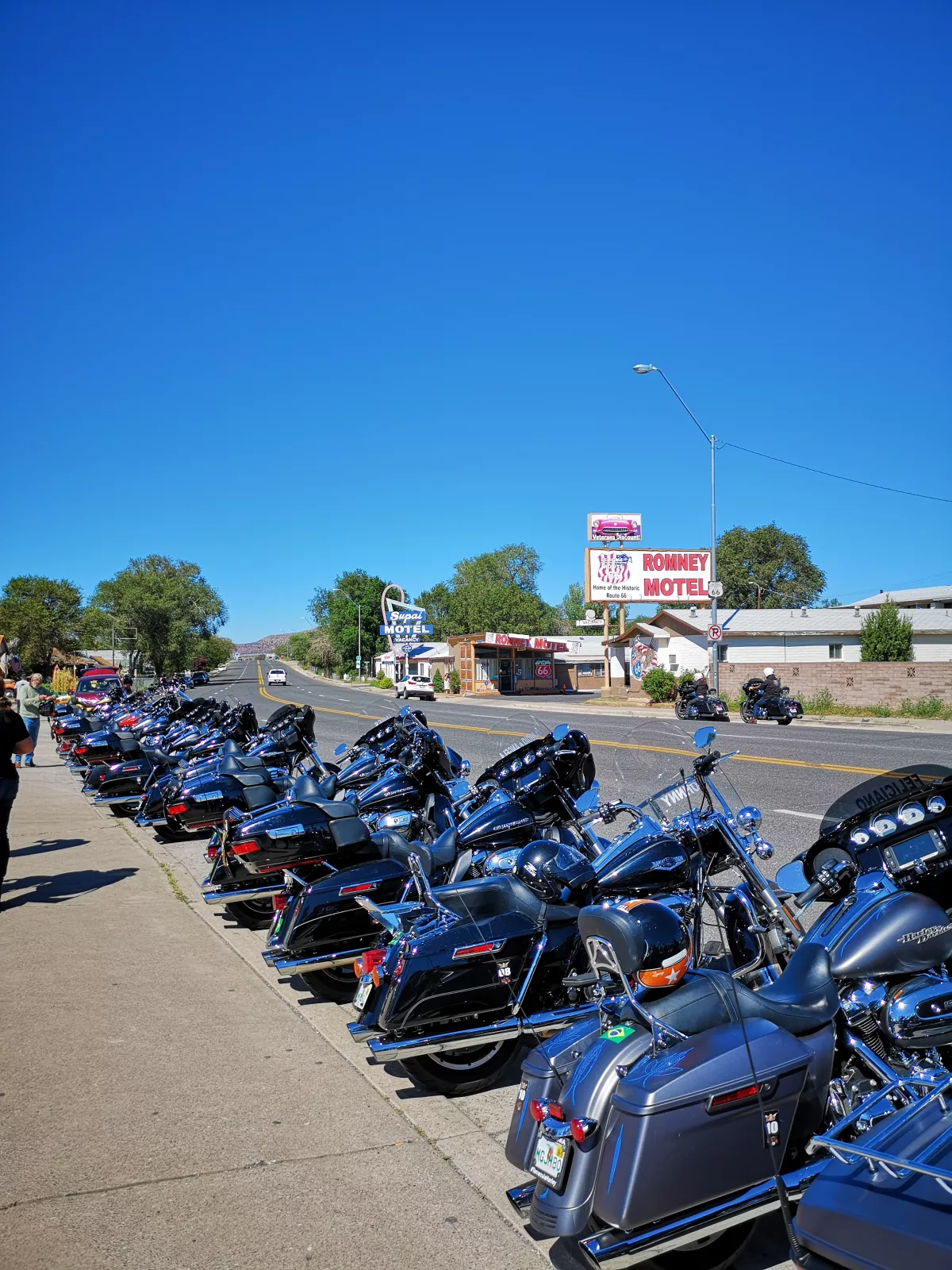 Roadtrip USA im Westen: Route 66 mit vielen Motorrädern