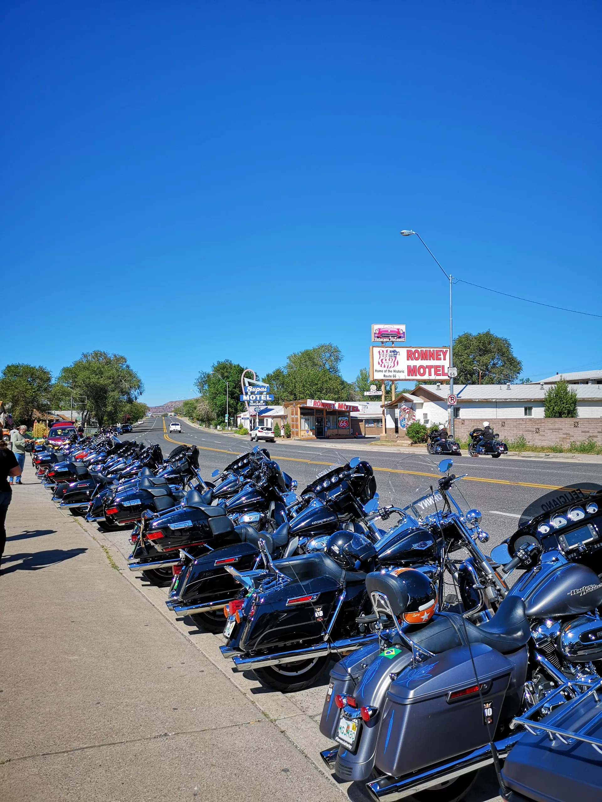 Roadtrip USA im Westen: Route 66 mit vielen Motorrädern