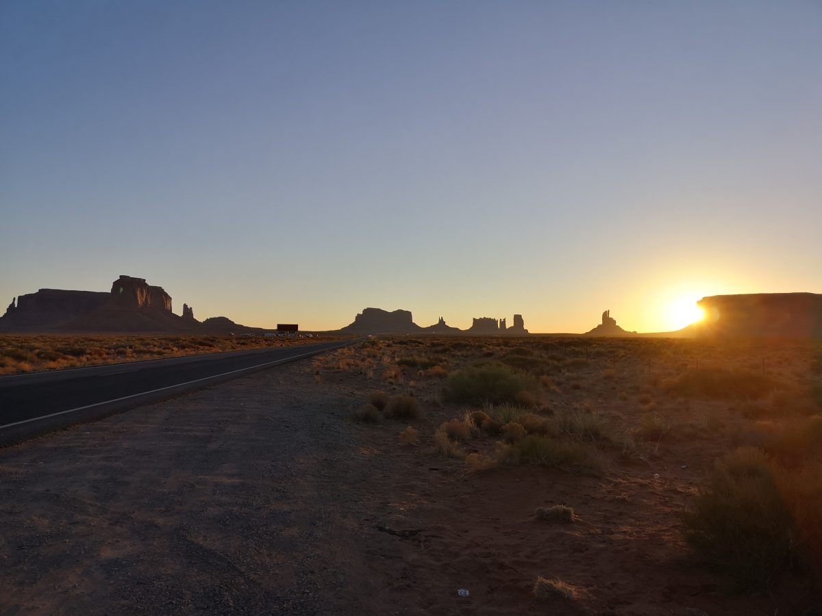 Roadtrip USA Westküste: Sunrise im Monument Valley