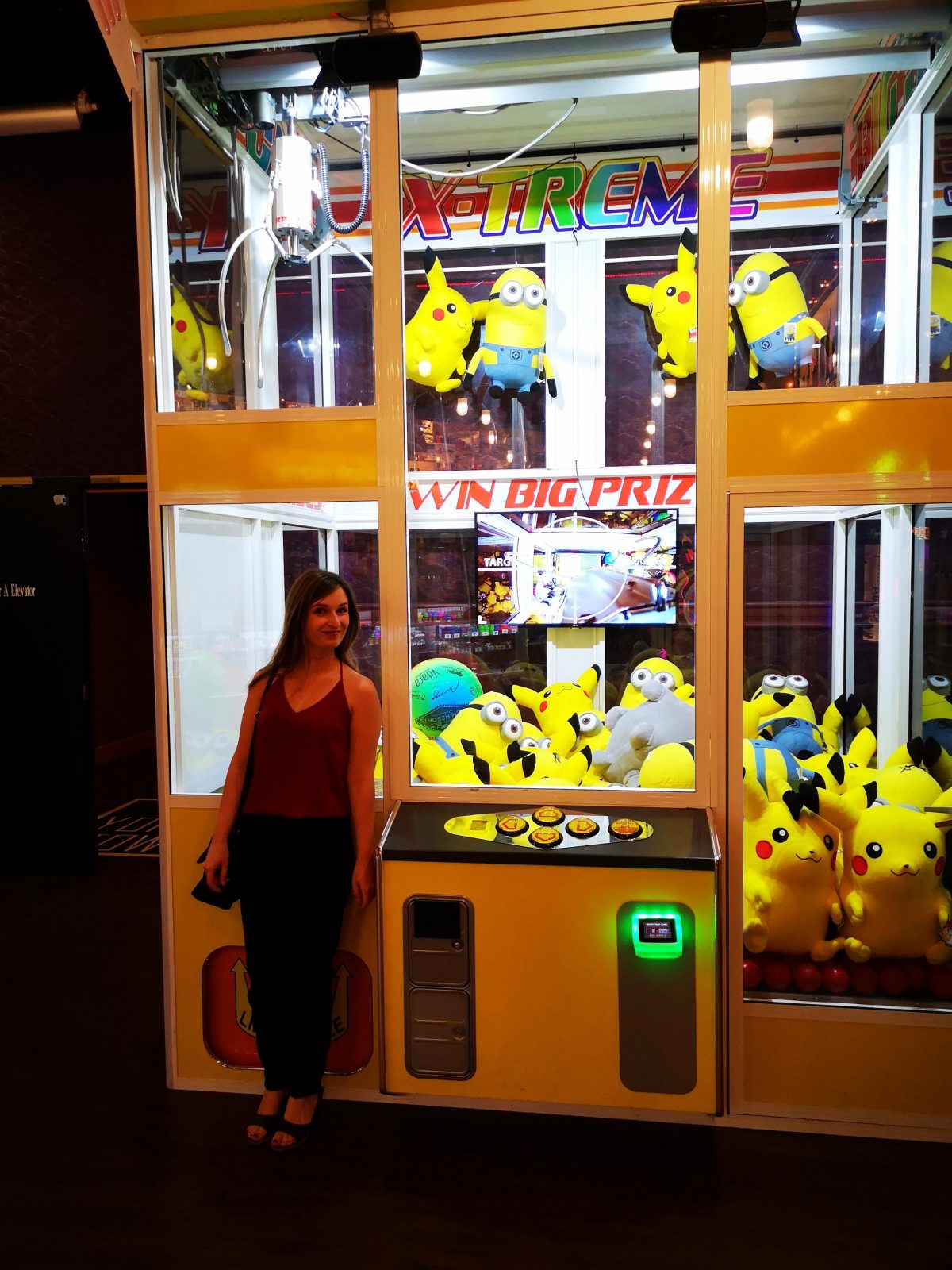 Roadtrip USA Westen: Spielautomat in Las Vegas