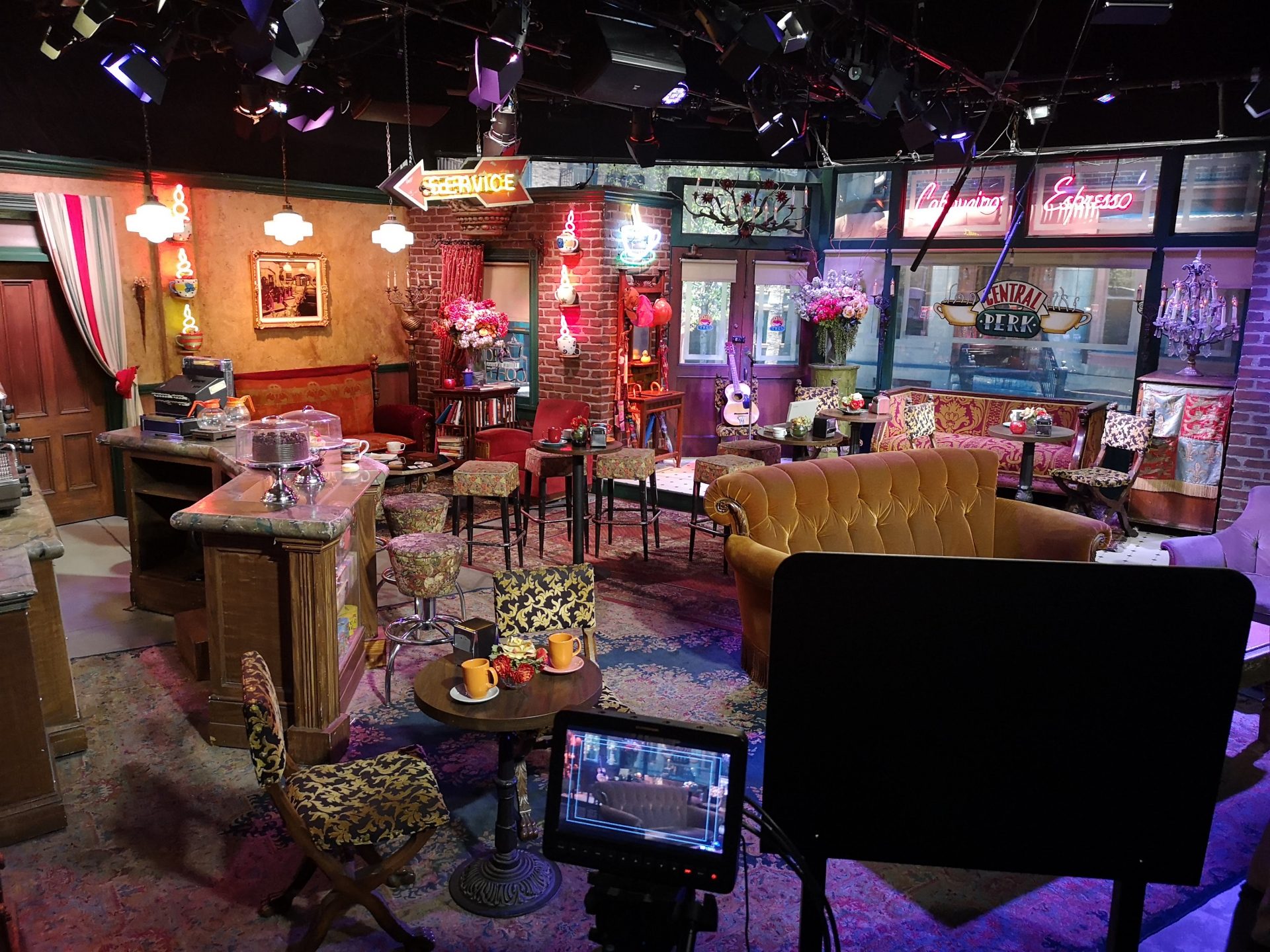 Roadtrip USA im Westen: Central Perk Café in den Warner Brothers Filmstudios