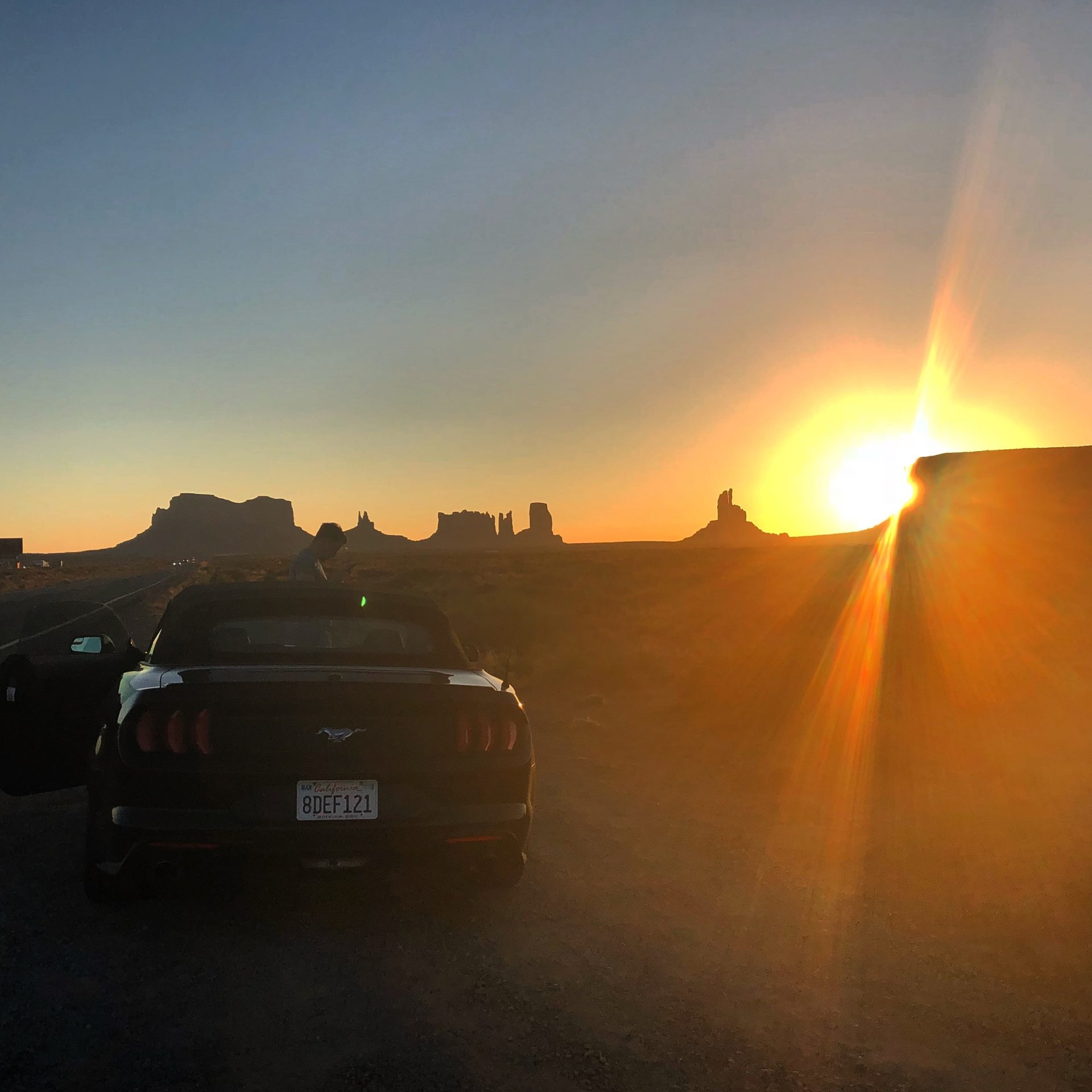 Roadtrip USA Westküste: Monument Valley bei Sonnenaufgang
