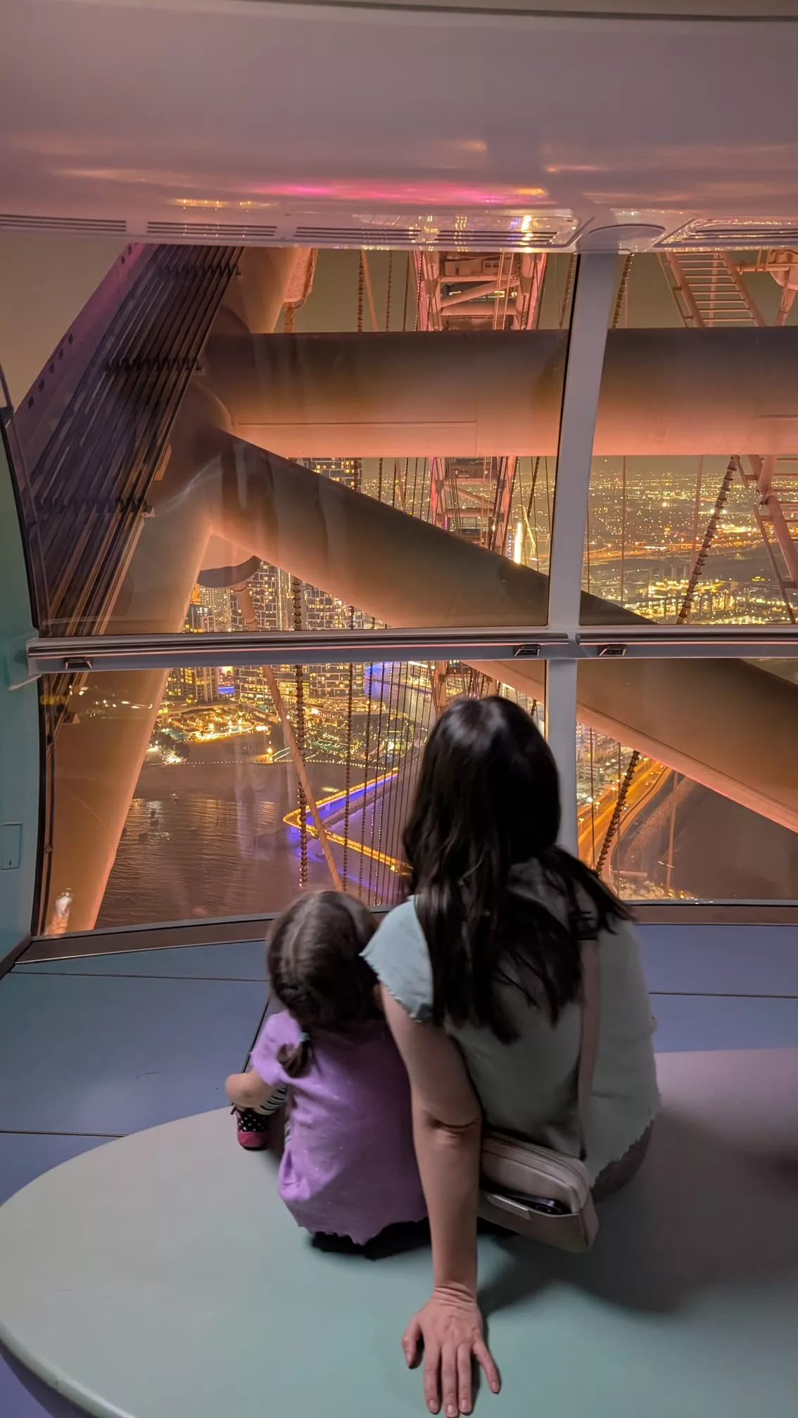 Eine Fahrt mit dem größten Riesenrad der Welt, dem Ain Dubai