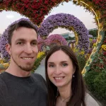 Blütenpracht im Miracle Garden Dubai