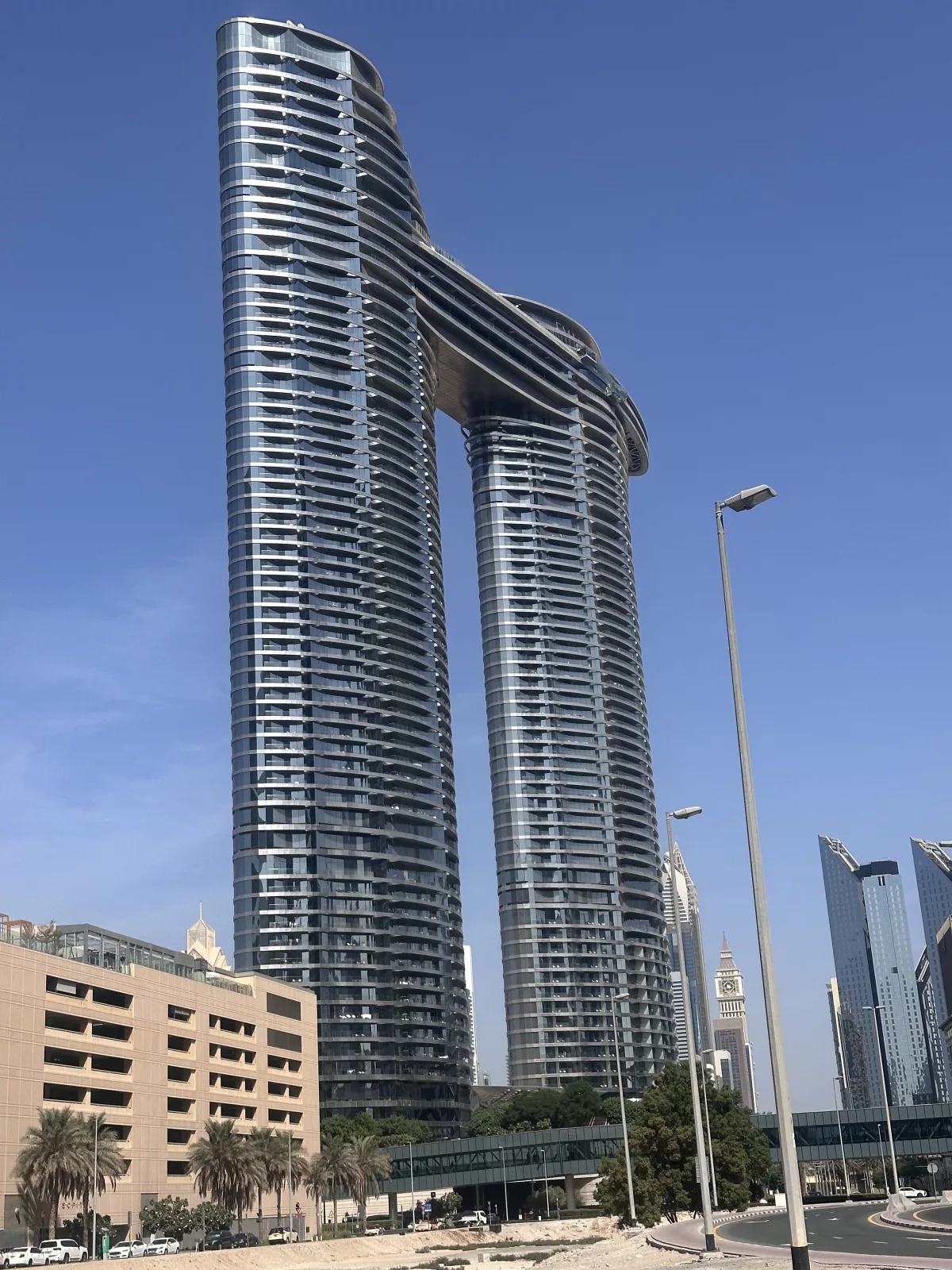 Das Sky Views Observatory befindet sich im Gebäude des Address Sky View Hotels