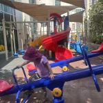 Spielplatz in unserem Hotel in Dubai