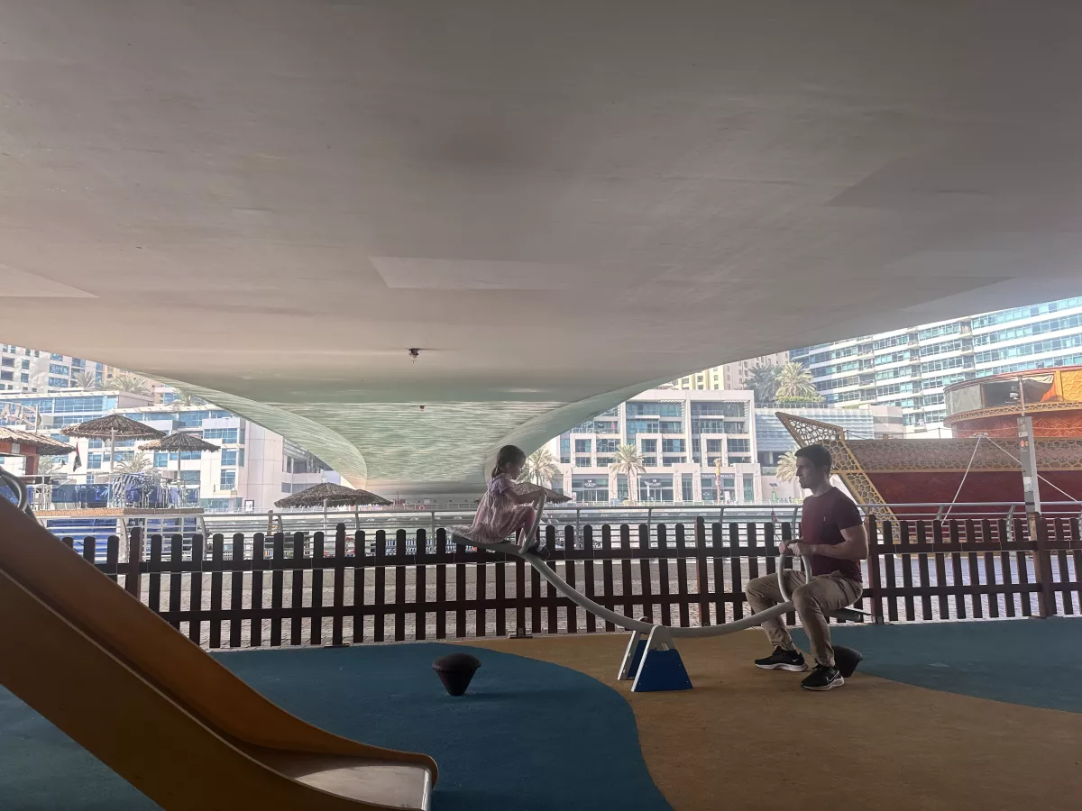 Spielplatz an der Dubai Marina
