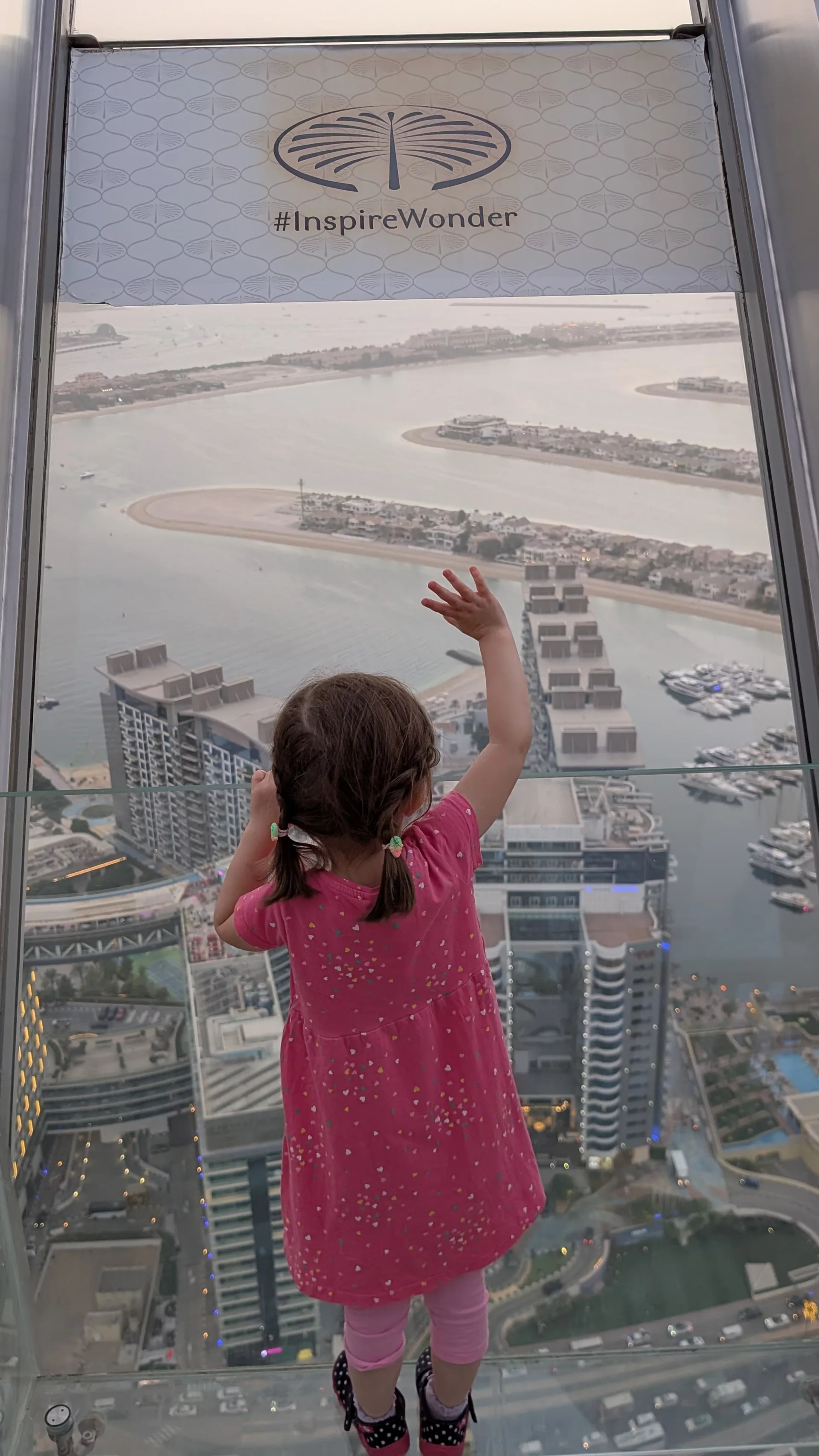 Aussicht von The View at the Palm in Dubai