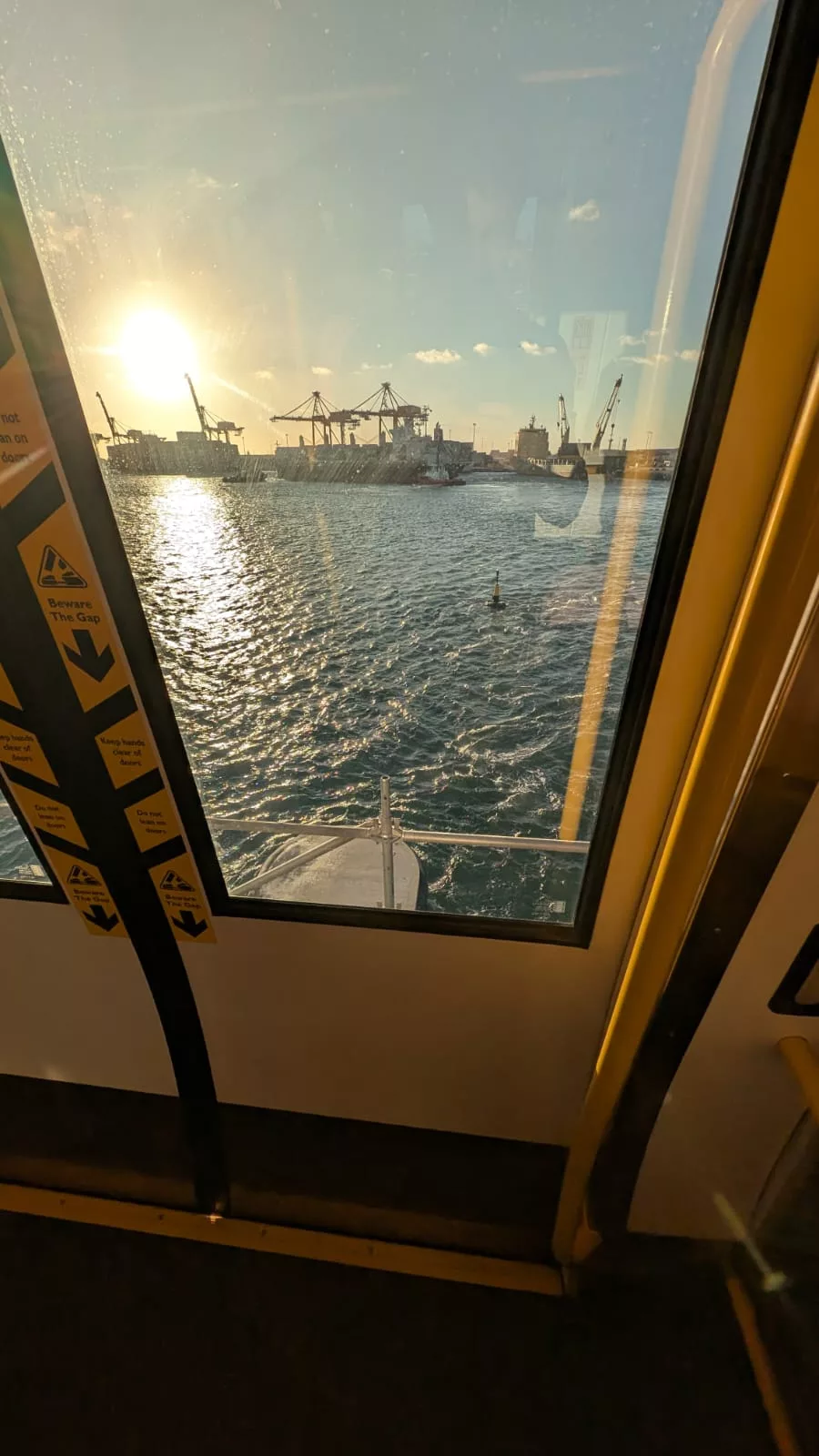 Zugfahrt von Perth nach Fremantle