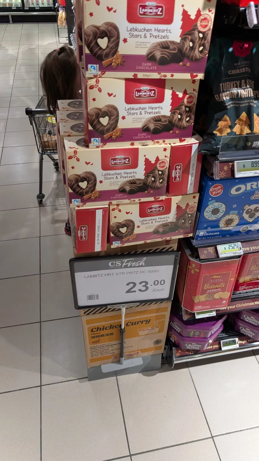 Lebkuchen sind in Singapur „etwas“ teurer