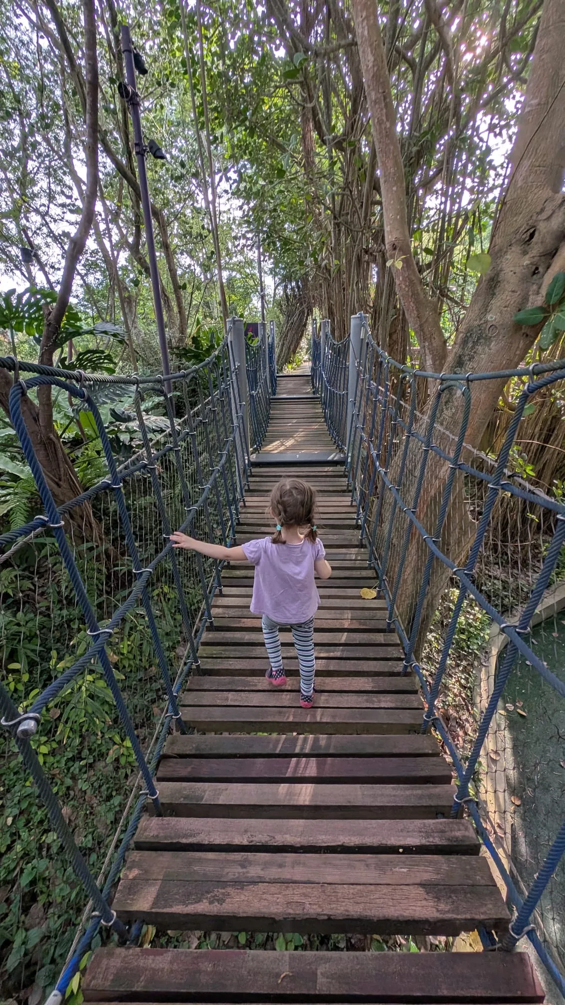 In den Gardens of the Bay gibt es tolle Spielplätze