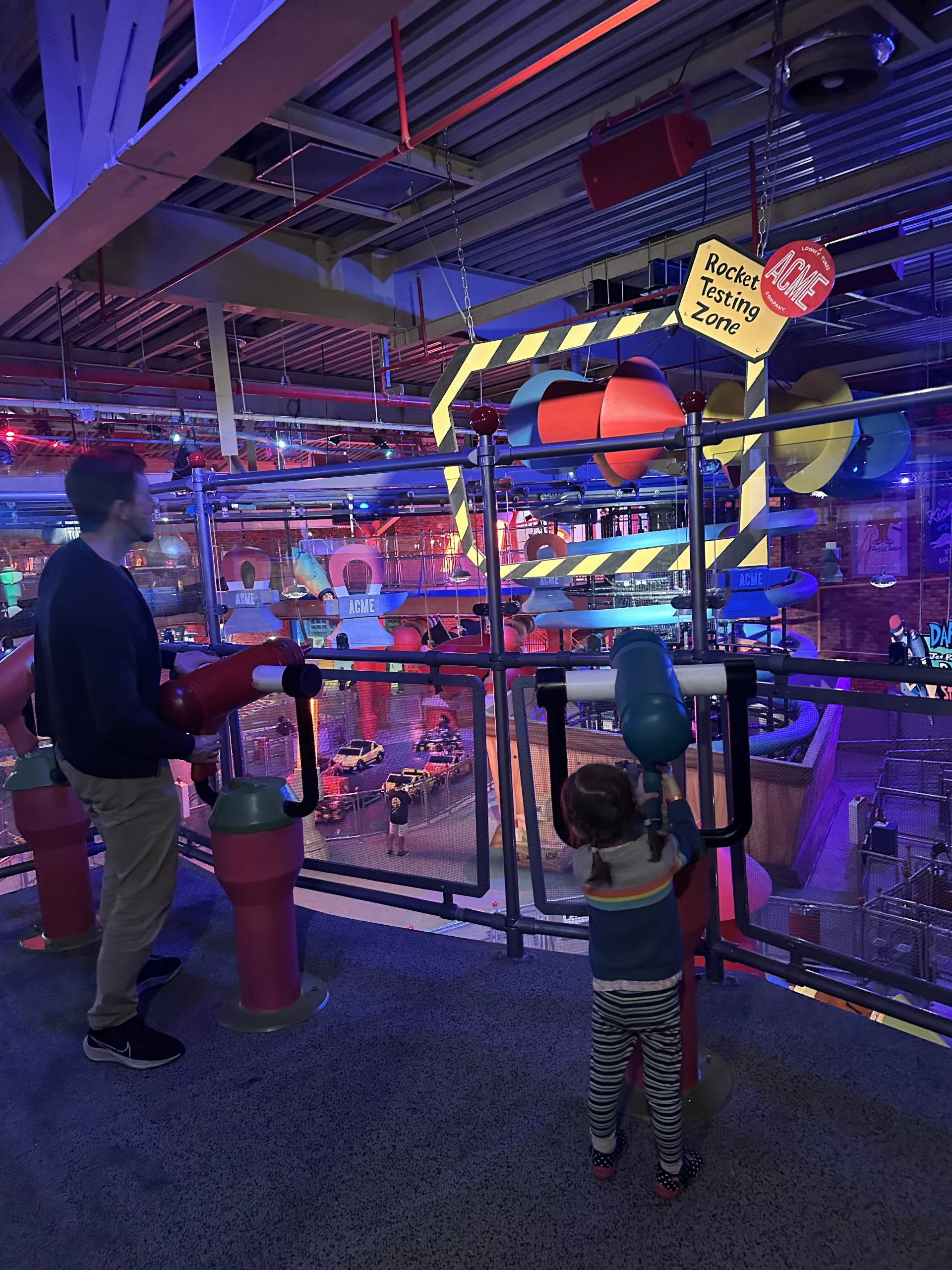 Der Indoor-Spielplatz war für unsere Tochter das Highlight (Bewegung!!)