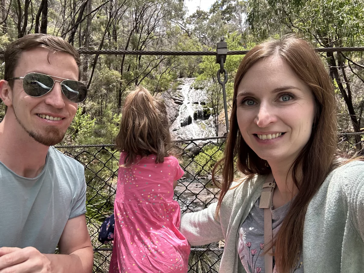 Zwischenstopp an den Beedelup Falls