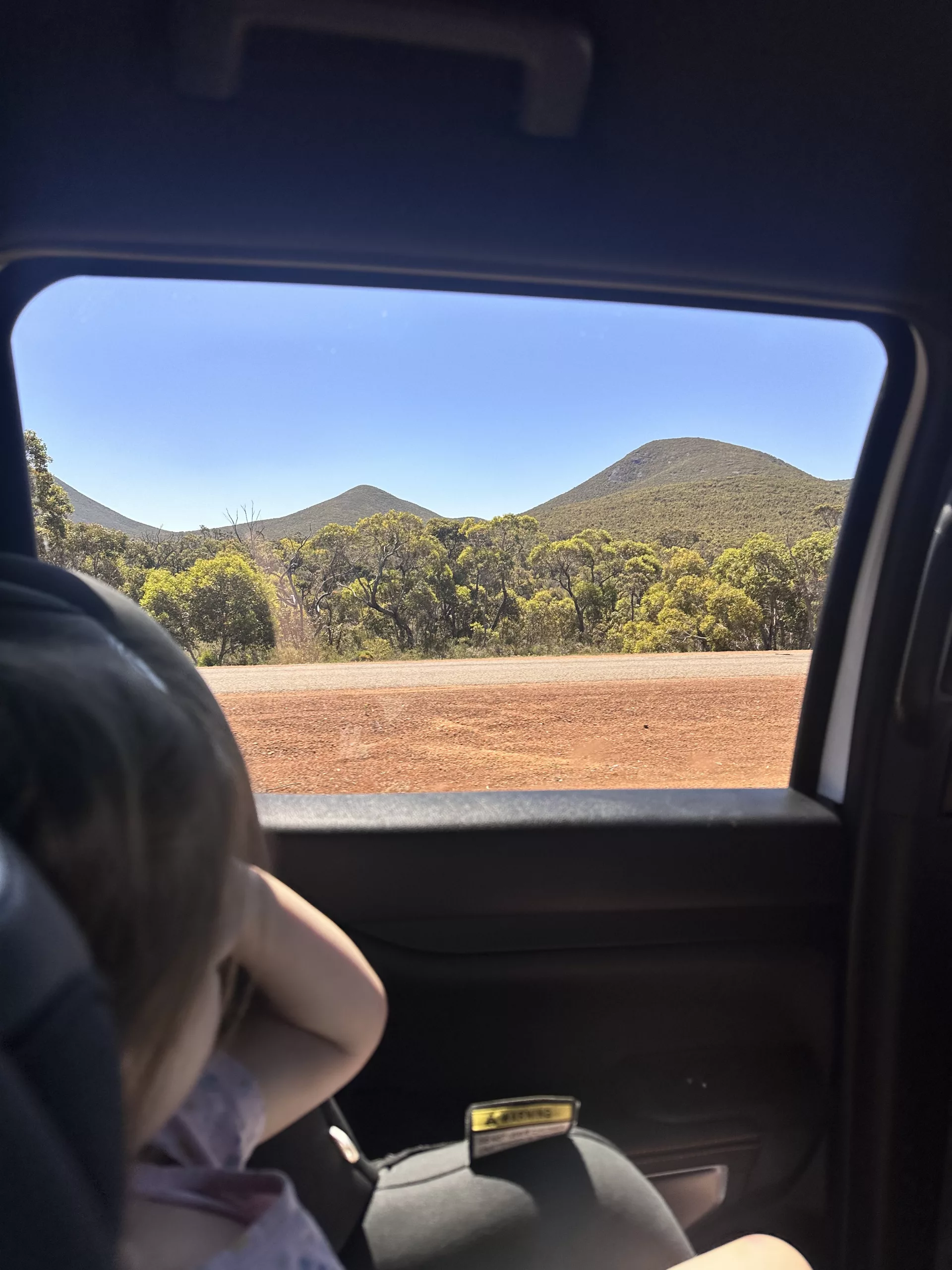 Ausblick auf die grüne Landschaft im Sterling Nationalpark