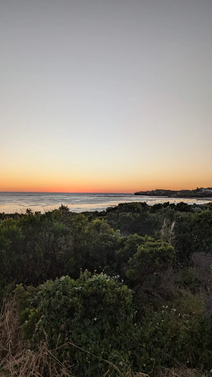 Sonnenuntergang vor unserer Haustür in Port MacDonnell