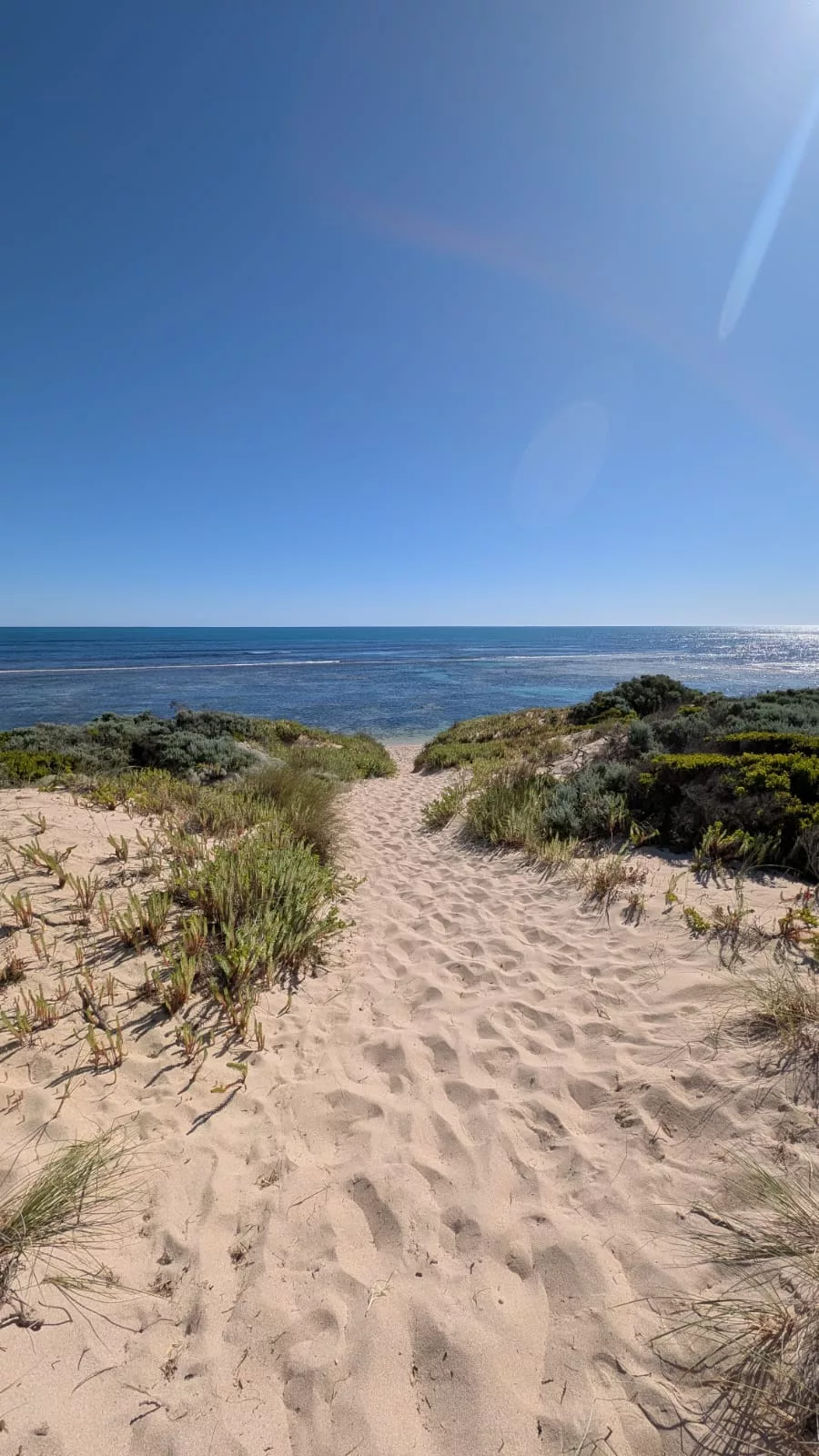 In der Gegend gibt es einige schöne und vor allem leere Strände
