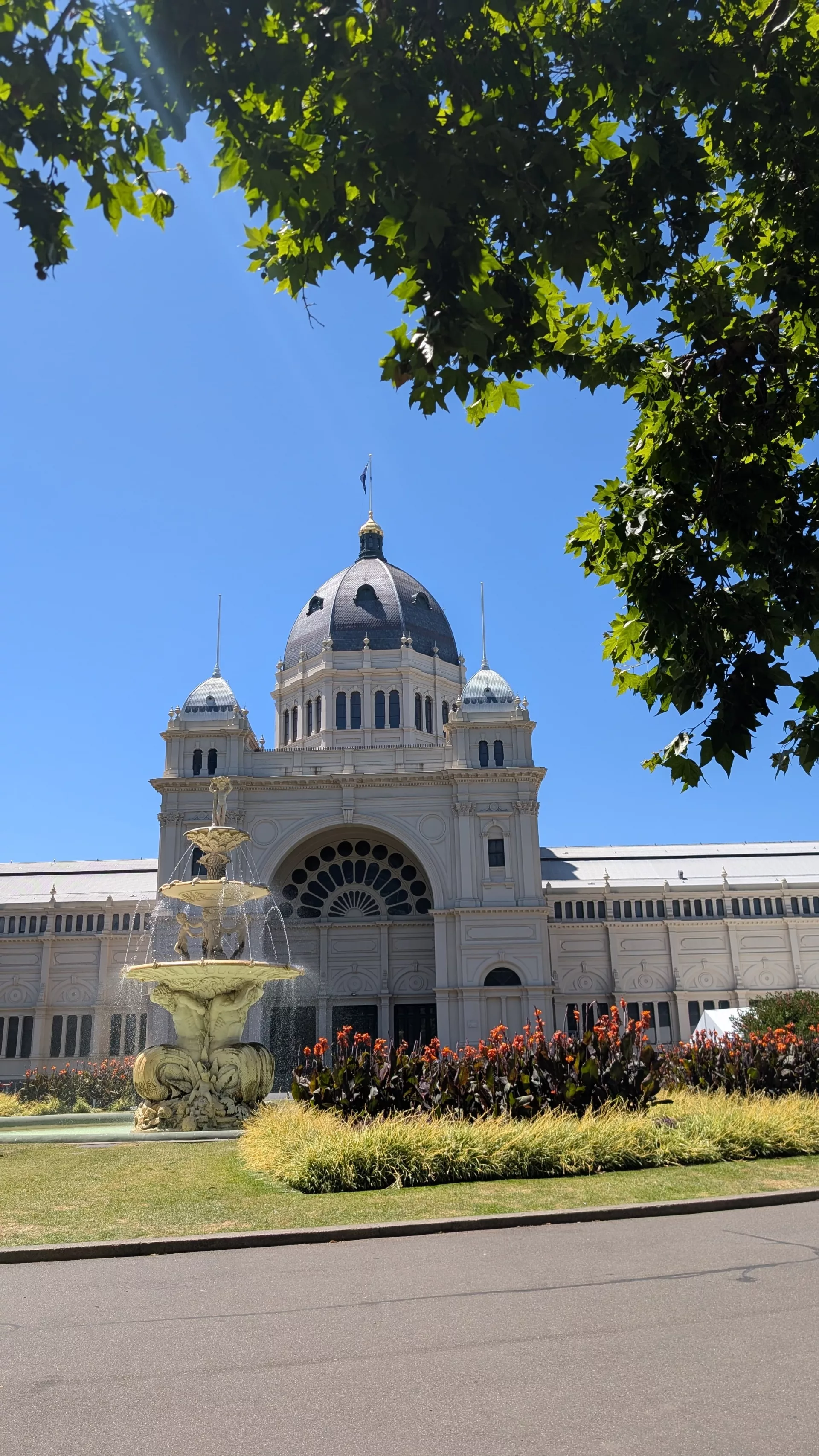 Das wunderschöne Royal Exhibition Building in Melbourne, Australien