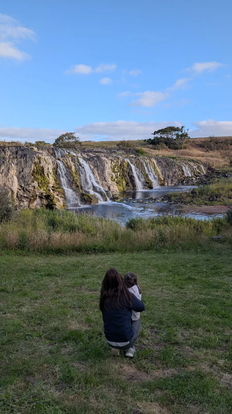 Hopkins Falls von unten