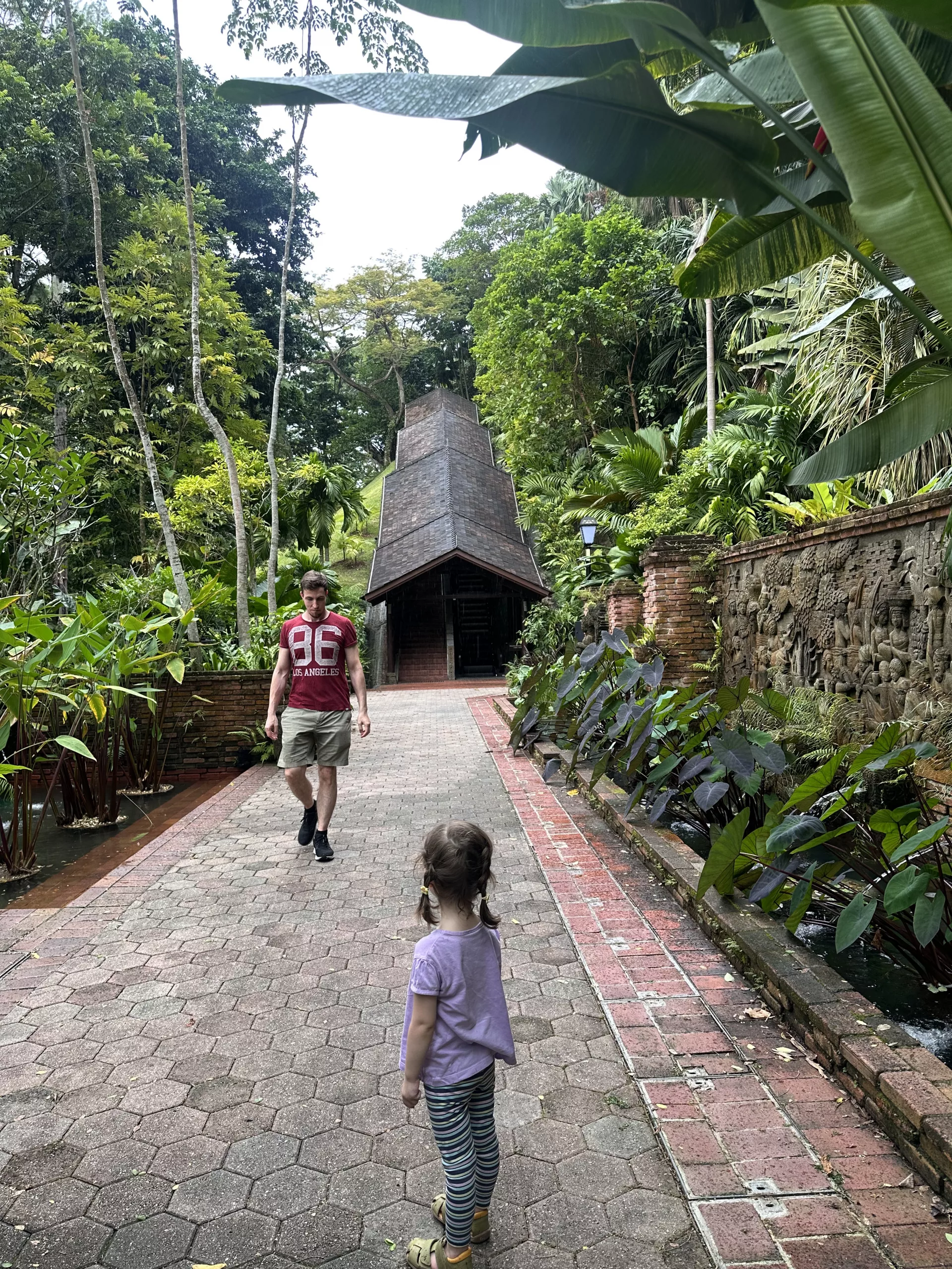 Ganz in der Nähe des Apartments liegt der Fort Canning Park von Singapur