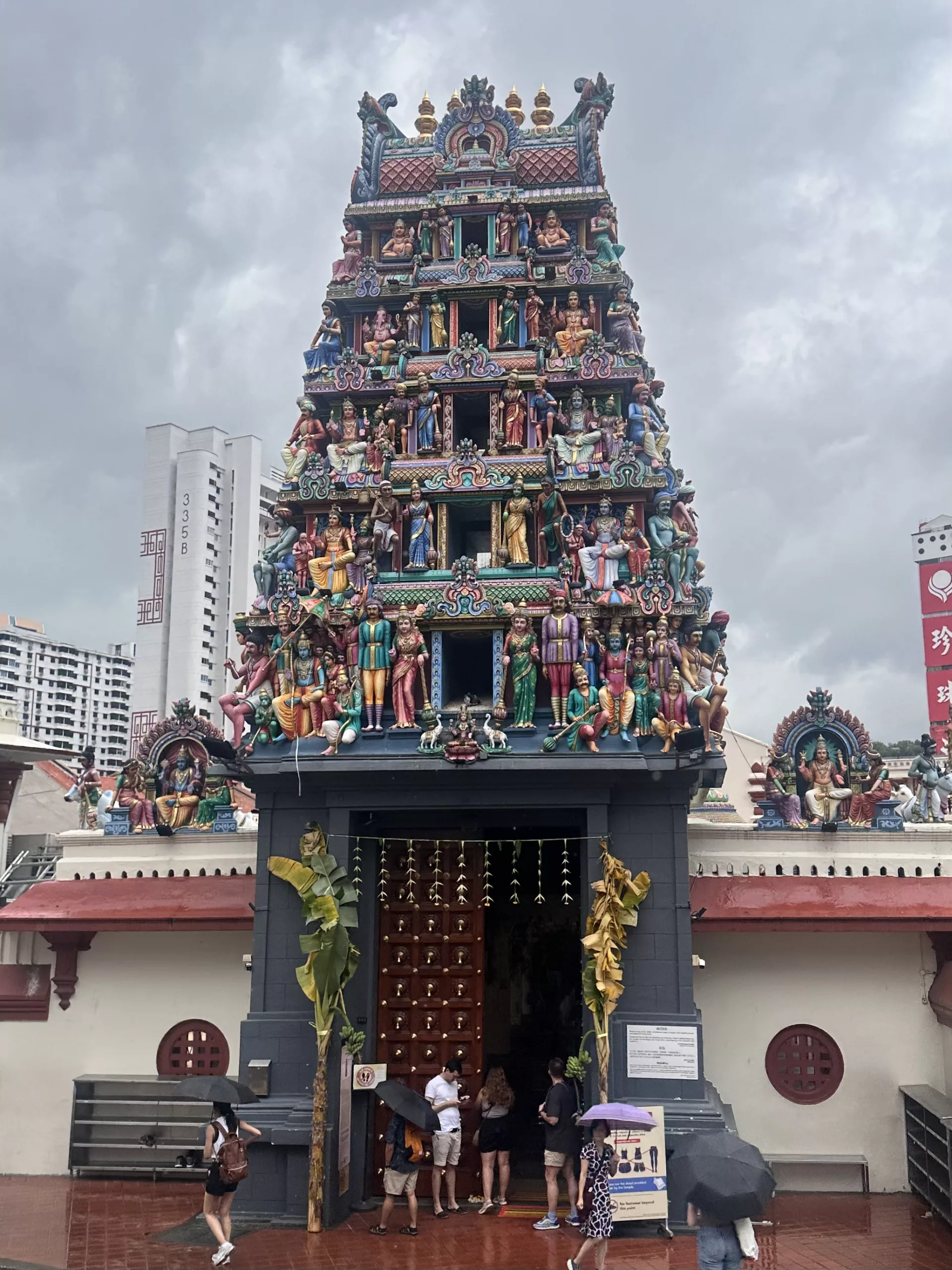 Sri Mariammam Tempel in Chinatown Singapur