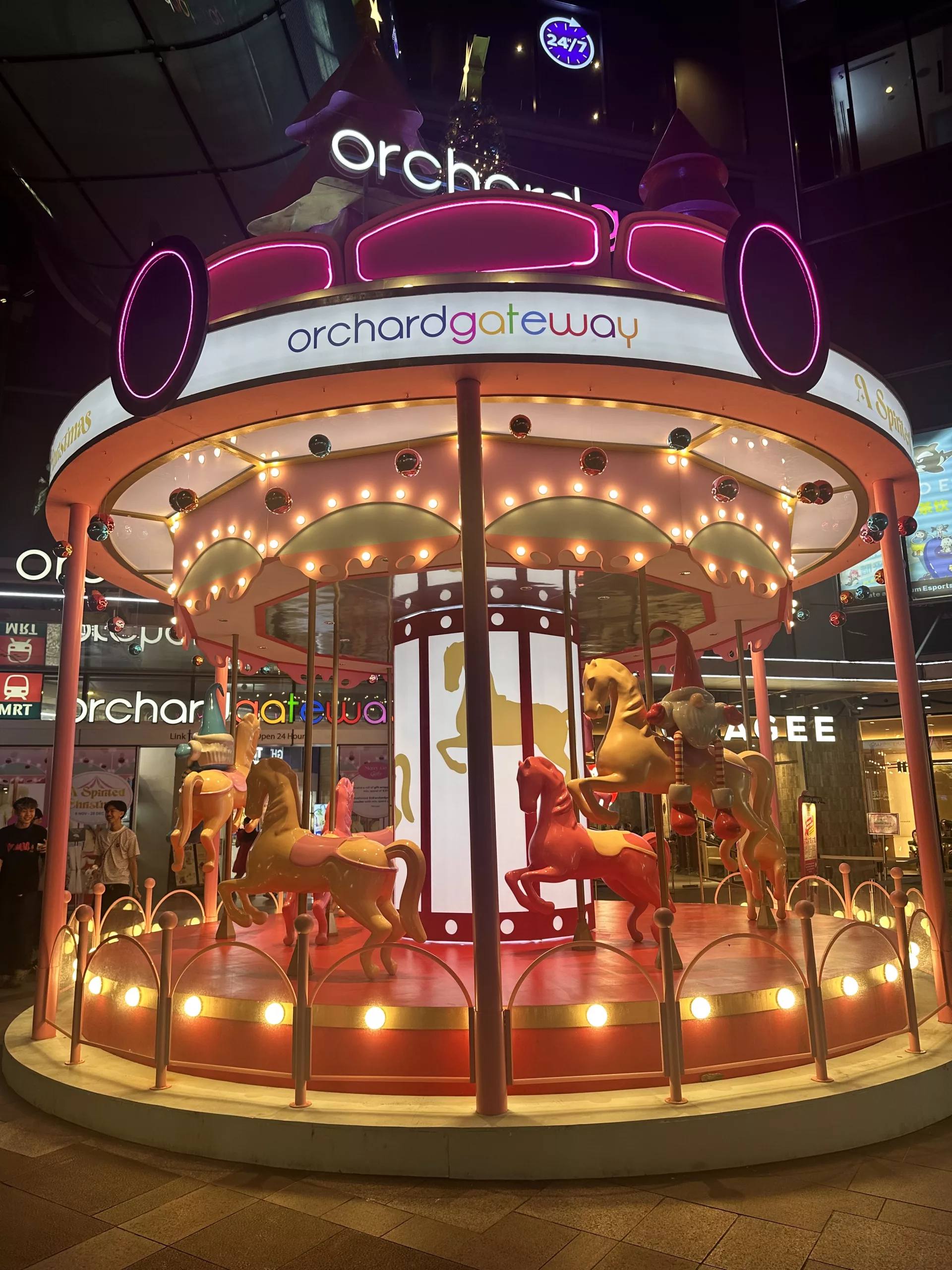 Leider nur ein Fotospot, kein fahrendes Karussell