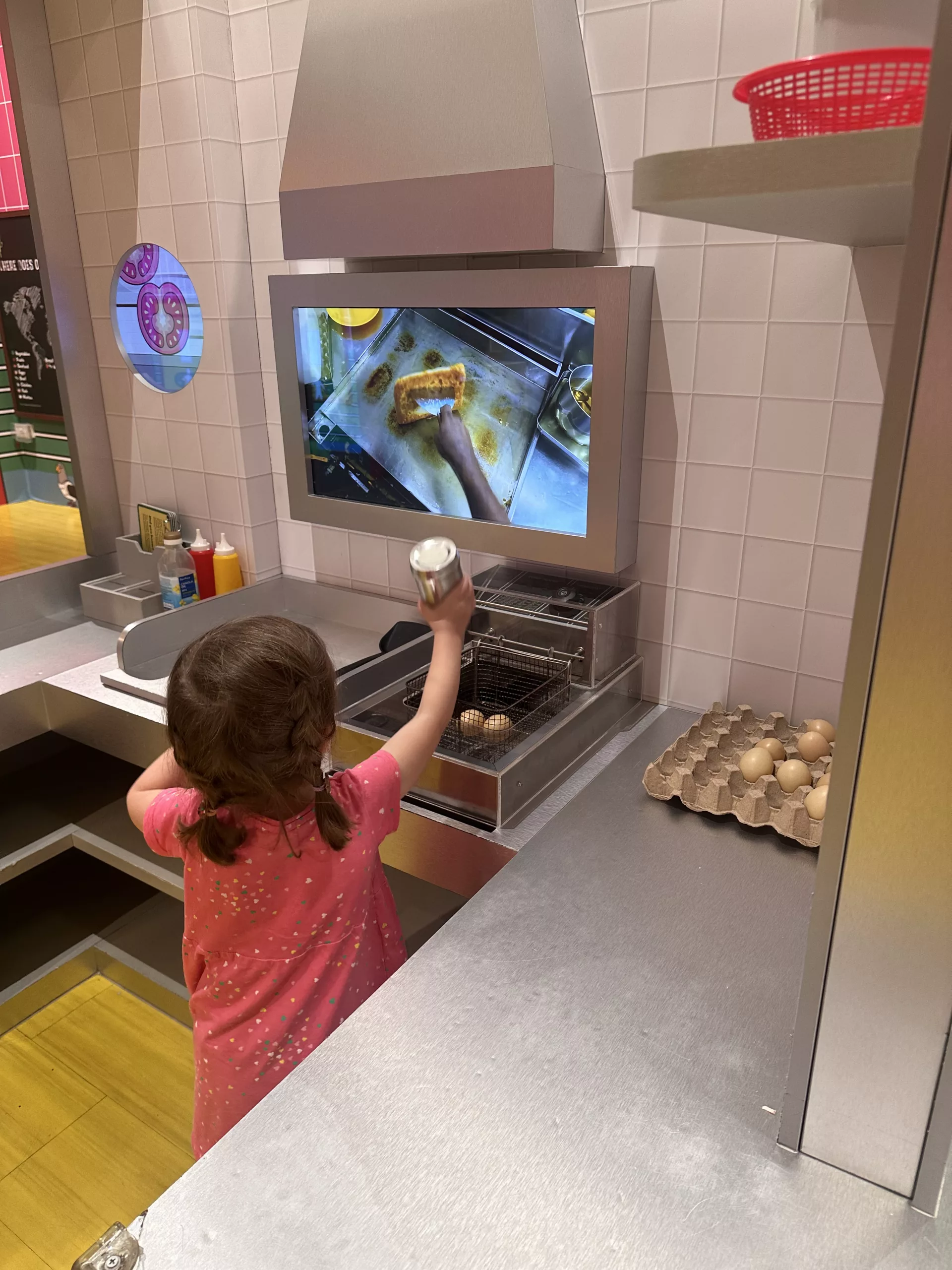 Das Kochen und Verkaufen können Kinder auch ausprobieren
