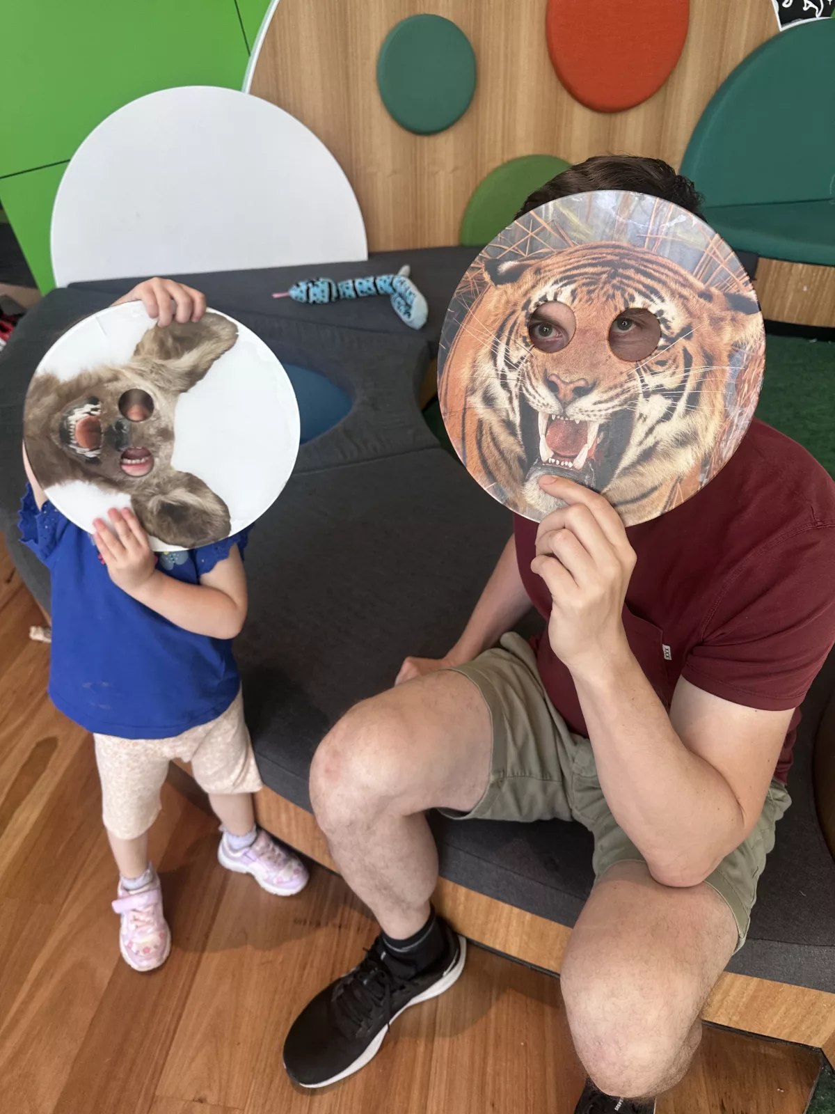 Spaß in der Children's Gallery des Melbourne Museum (für Kinder von 0 bis 5 Jahren)