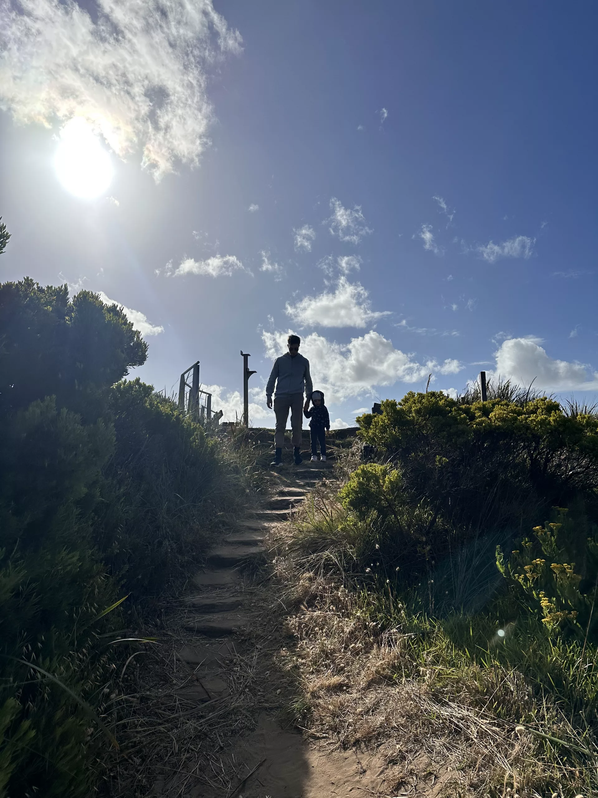 Kurzer Aufstieg zum Secret Apostles Lookout