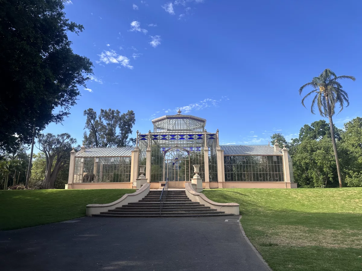 Palmenhaus im Botanischen Garten von Adelaide