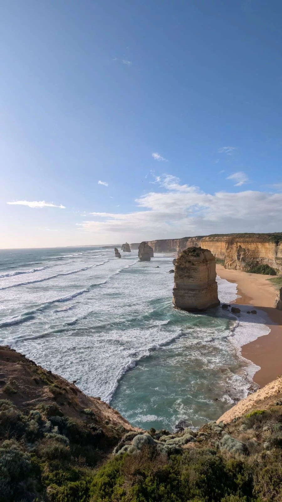 Aussicht auf die Zwölf Apostel ohne uns ;)