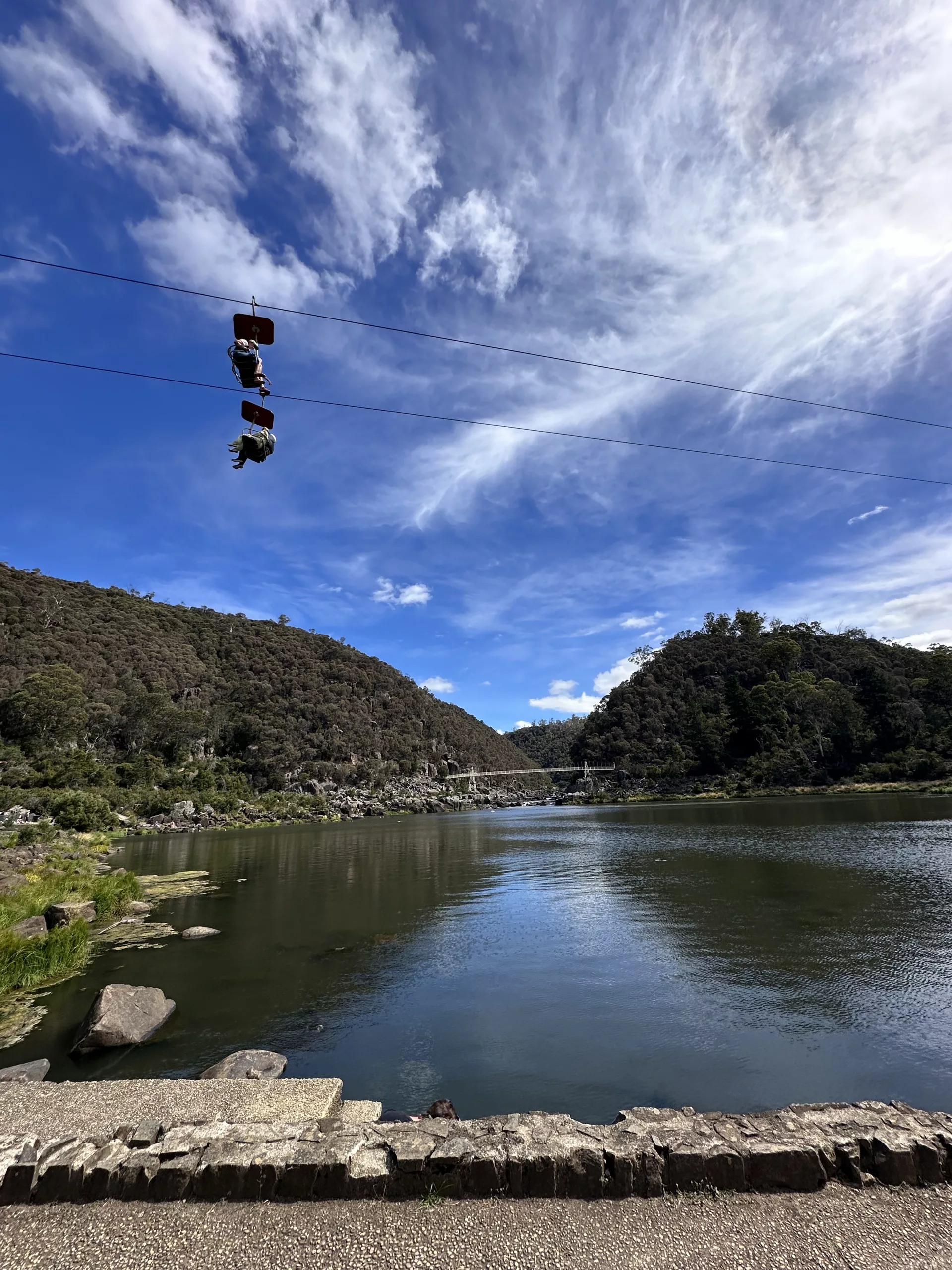 An der Cataract Gorge in Launceston findest du den längsten Sessellift der Welt
