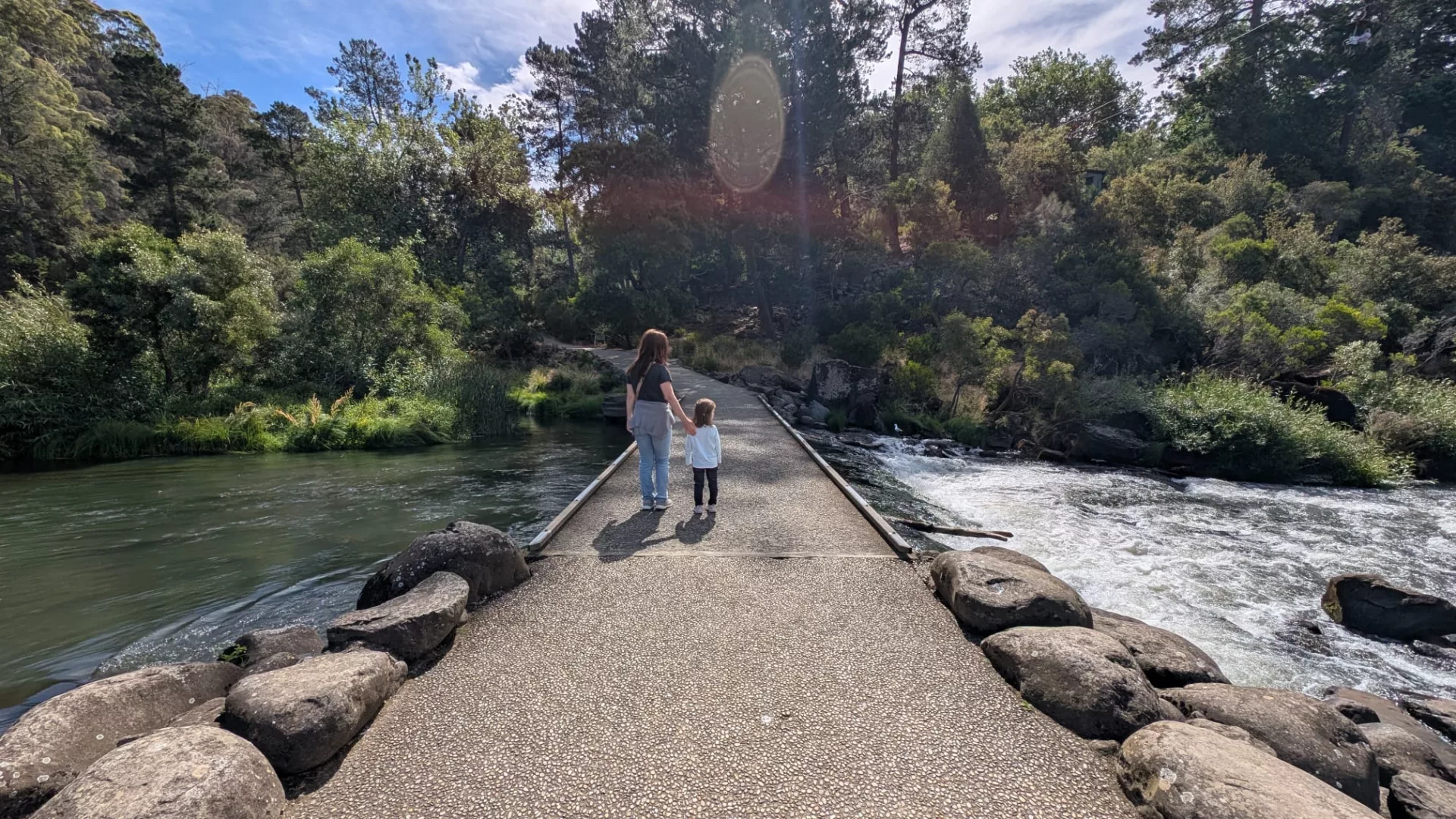 Die Cataract Gorge ist eine wunderschöne Gegend zum Wandern oder Spazieren
