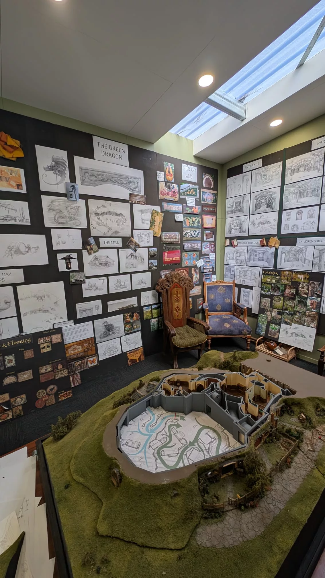 Zur Tour gehörte auch ein Blick in die Workshops